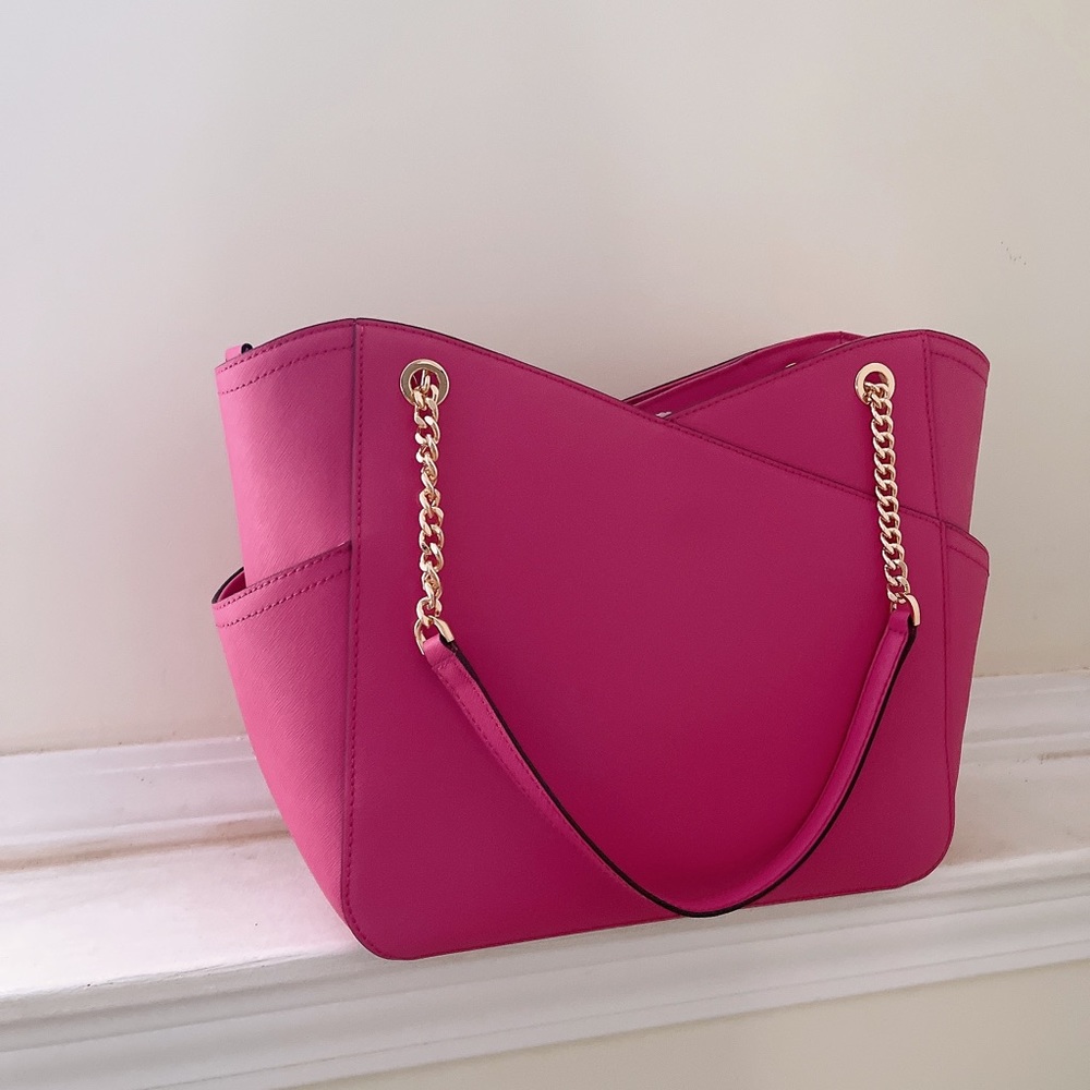 Michael Kors JST Large Chain Shoulder Bag - Picture 2 of 7